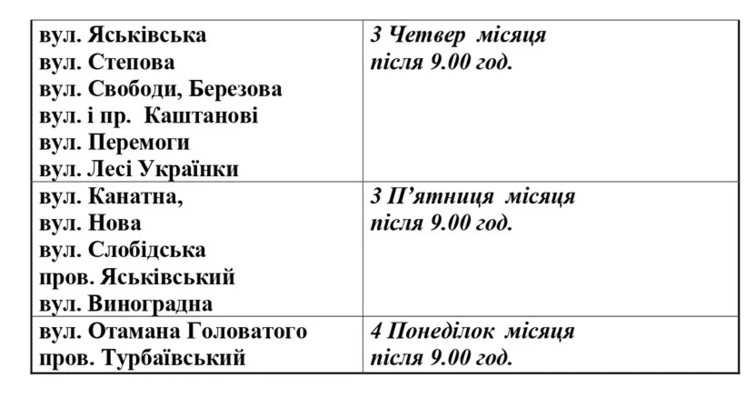 Графік вивезення сміття у Біляївці: комунальники нагадують правила та тариф