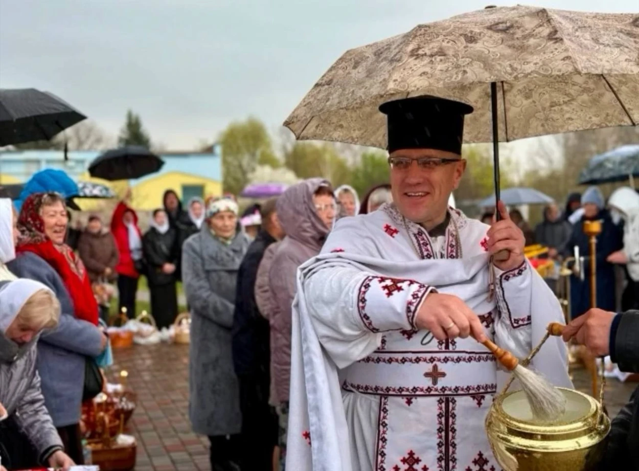 Настоятель храму Покрови Пресвятої Богородиці Православної Церкви України, м.Біляївка отець Богдан (Біда)