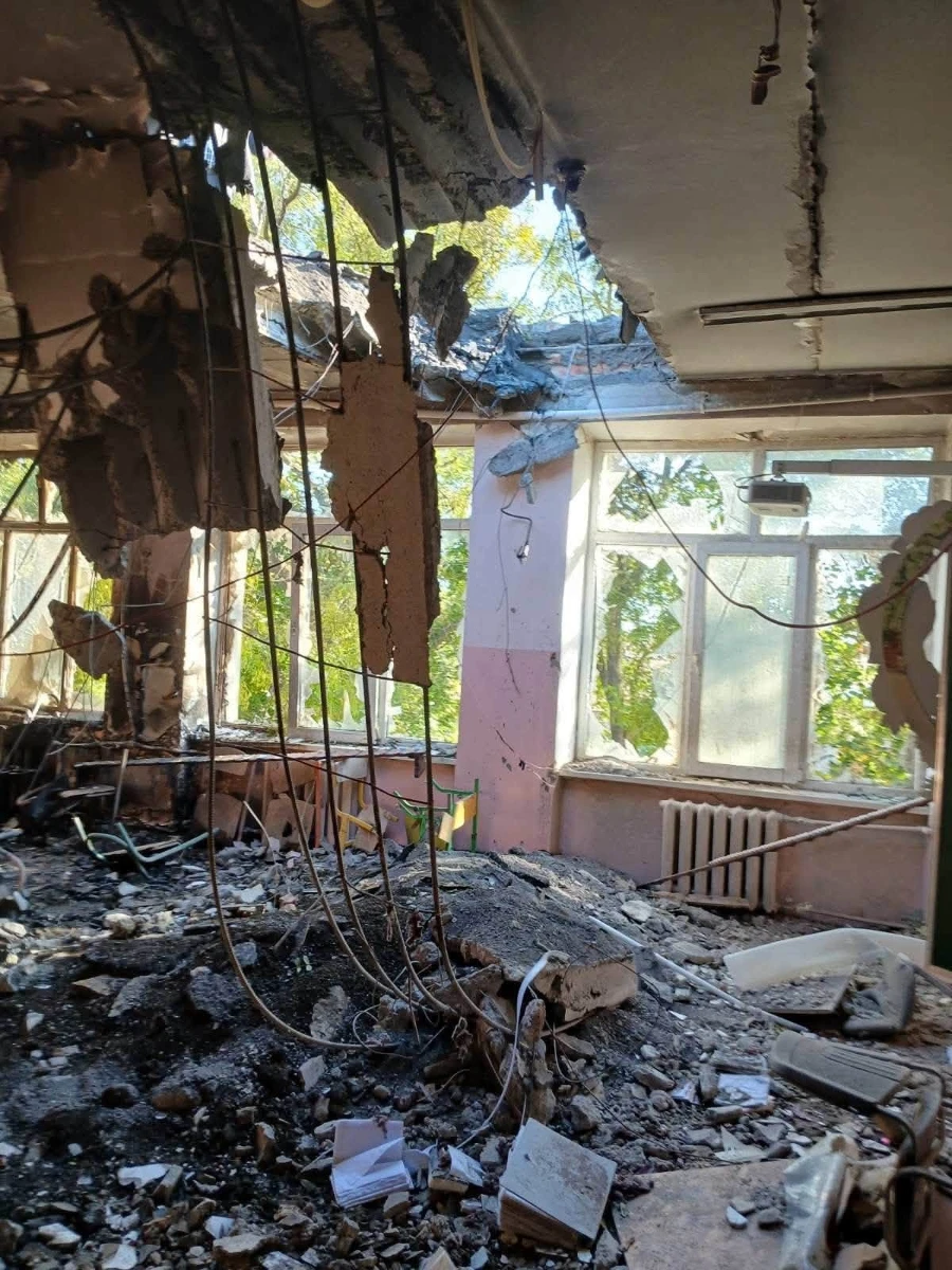 В Усатівській громаді російський дрон пошкодив Міжлиманську гімназію: як навчатимуться 128 учнів