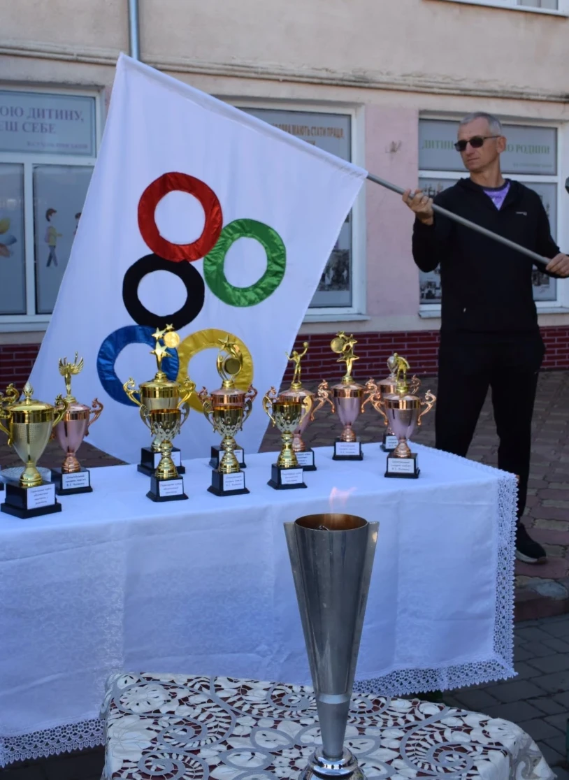 Фото з відкриття Олімпійського тижня у Біляївському ліцеї №1 ім. В.І.Калмика