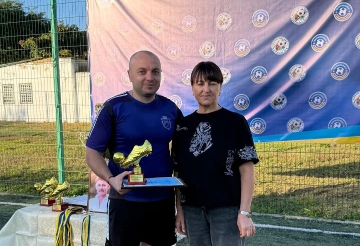  Сергій Довженко найкращий гравець команди ФК «Біляївка»