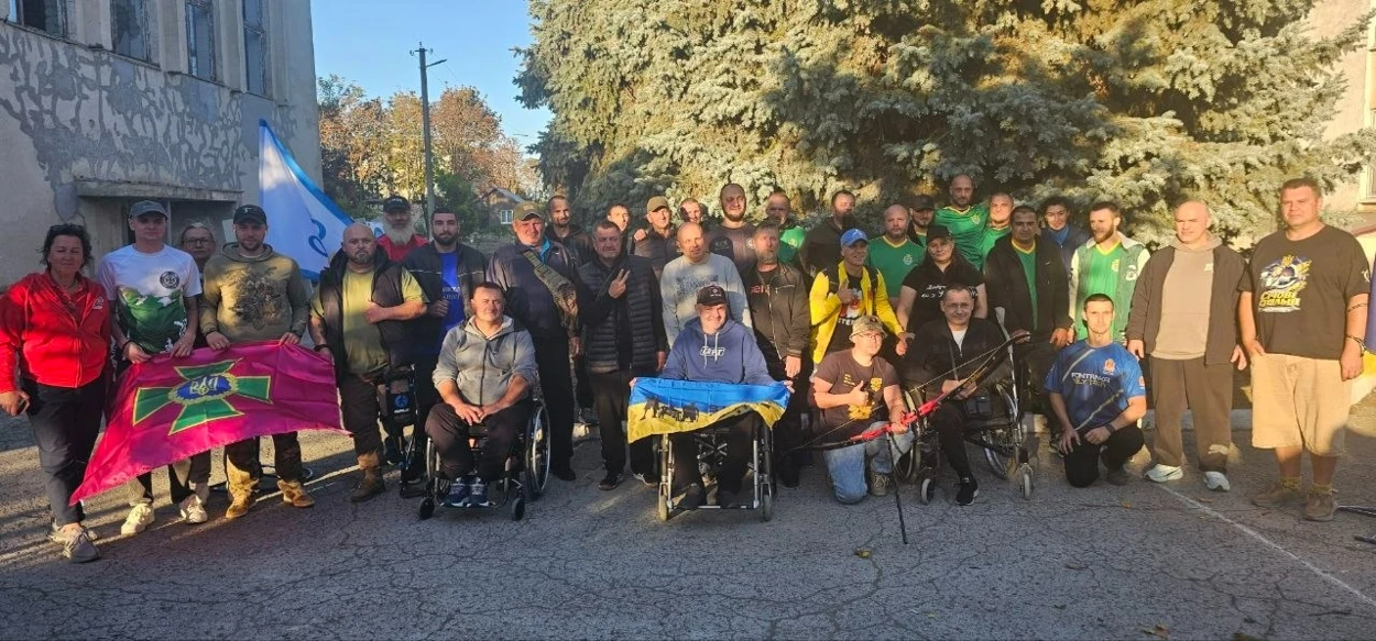 Перший раз і з медалями: ветерани Яськівської громади взяли участь у змаганнях з адаптивного спорту