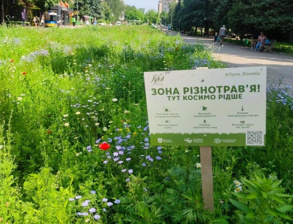 Практика збереження ділянок різнотрав'я — стає традиційною для багатьох міст