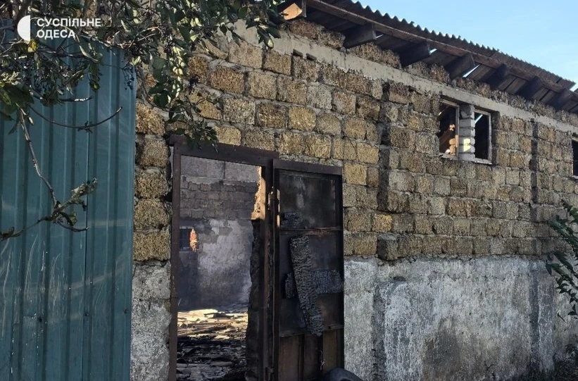 Будівля притулку, який зруйновано внаслідок атаки рф на Одещину