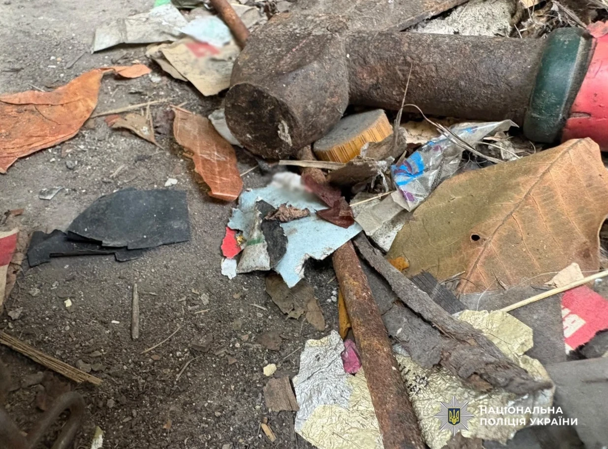 Фото з матеріалів справи: ймовірно знаряддя, яким били тварину