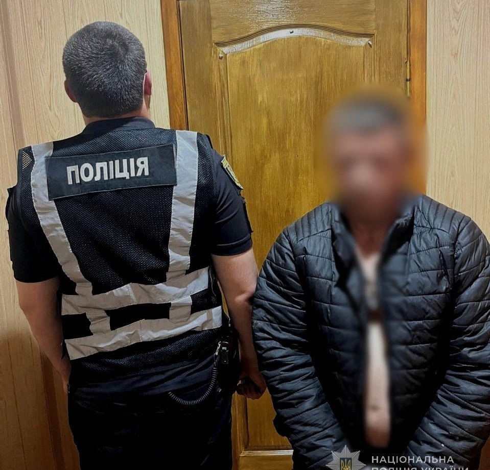 Затриманий чоловік з Татарабунар, який керував авто на підпитку і стріляв в поліцейських