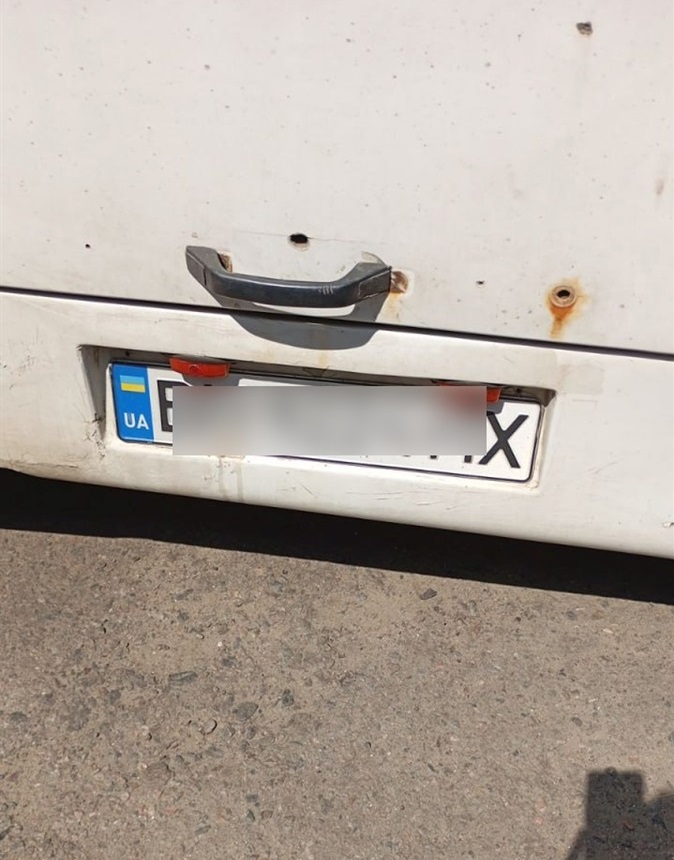 Автобус, де стався конфлікт
