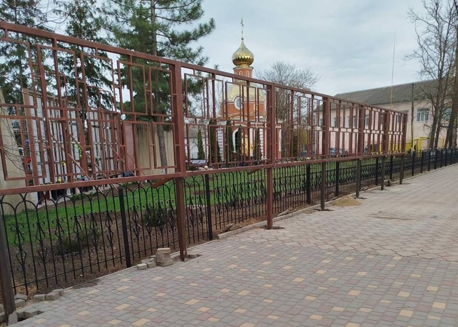 Облаштування "Стели віри та надії" 