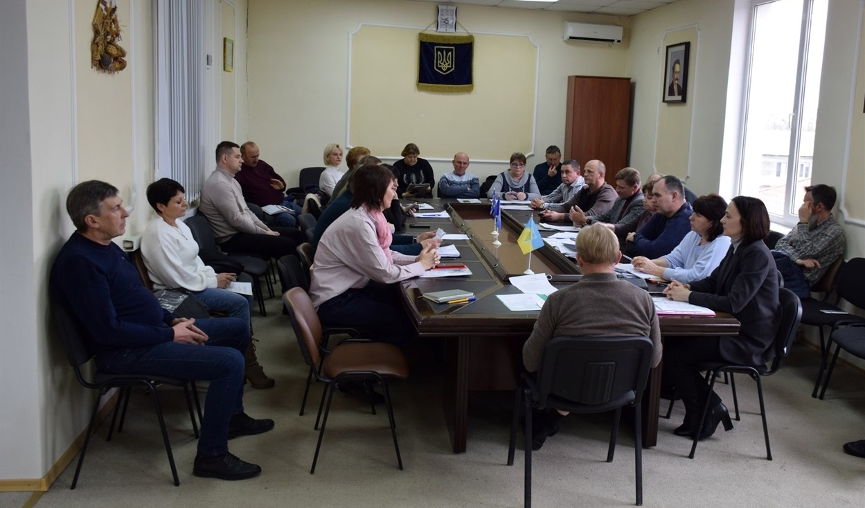 Під час апаратної наради у Біляївській міській раді