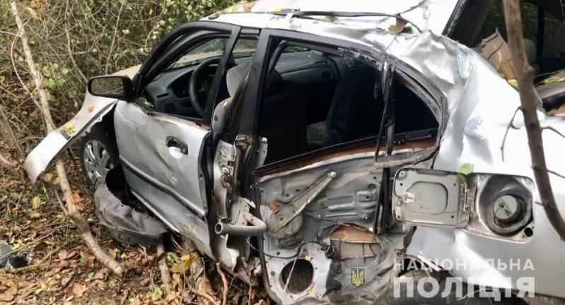 Фото з місця смертельної ДТП біля Вигоди