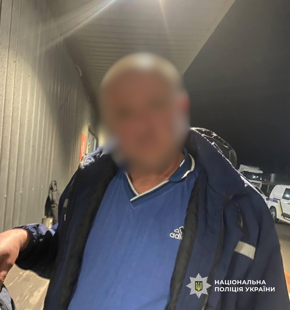 Чоловік, якого підозрюють у побитті далекобійника