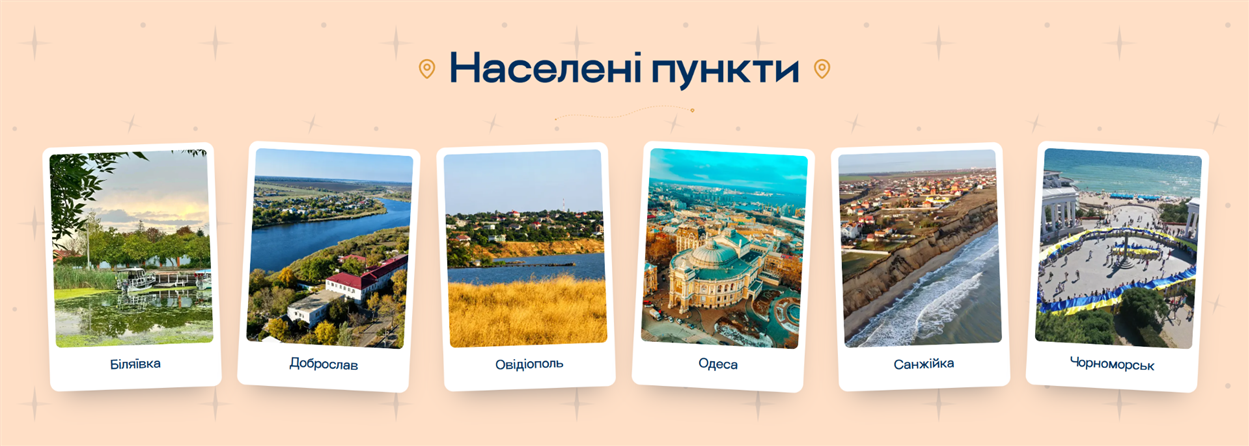 Одеський район у туристичному порталі Одещини