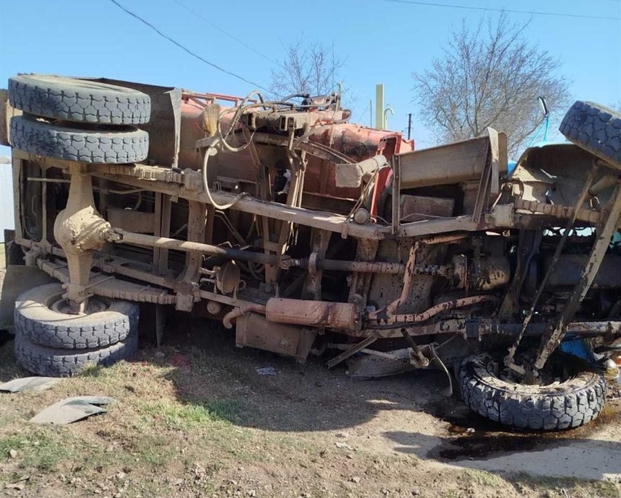 ДТП у Біляївці, Опель врізався у комунальний сміттєвоз 