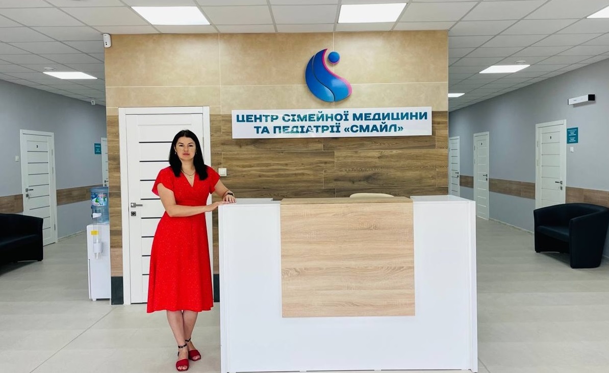 Ресепшн в центрі сімейної медицини "Смайл"