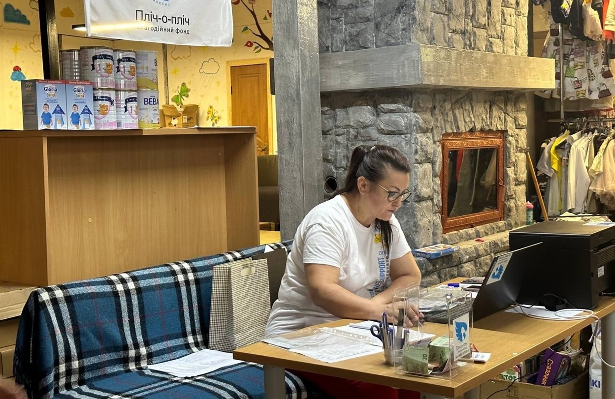 В міському Гуманітарному центрі Одеса, БФ "Пліч-о-пліч"