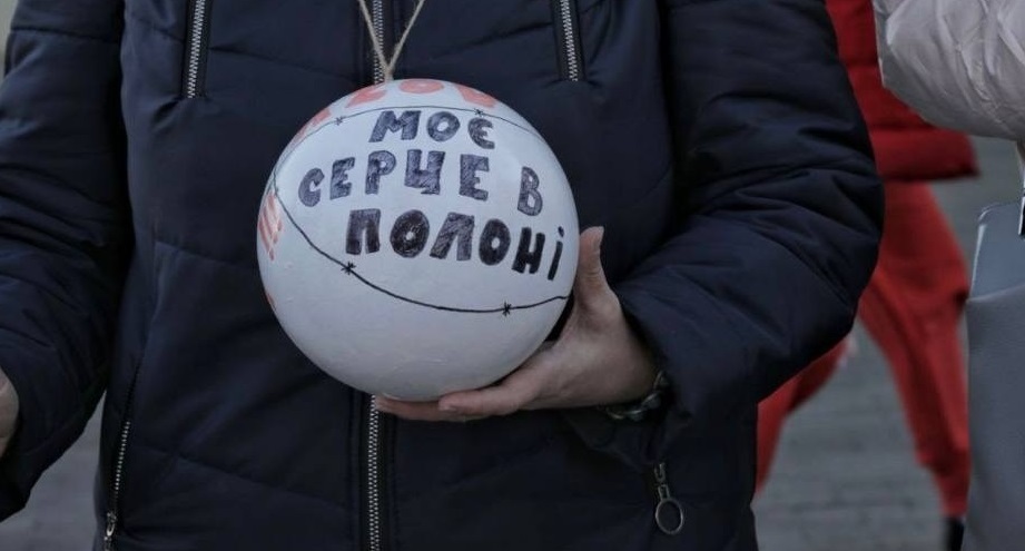 Акція родин зниклих і полонених військових, Одеса 31 рудня 2023