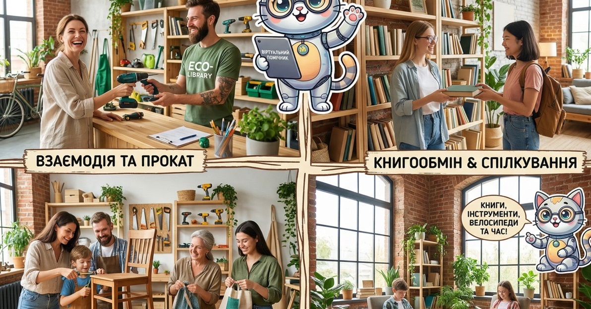 ЕКО-Бібліотека, бібліотека речей, Чорноморськ