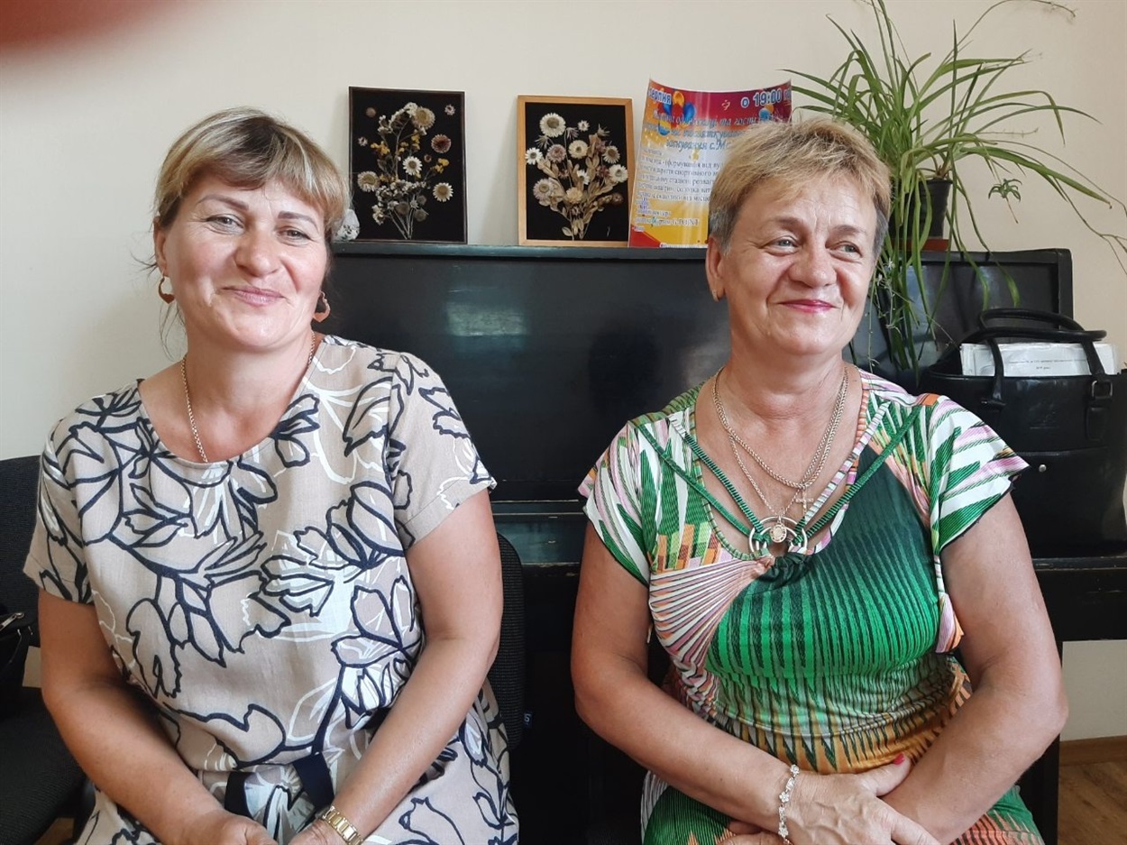 Ольга Голяченко та Валентина Омелянович