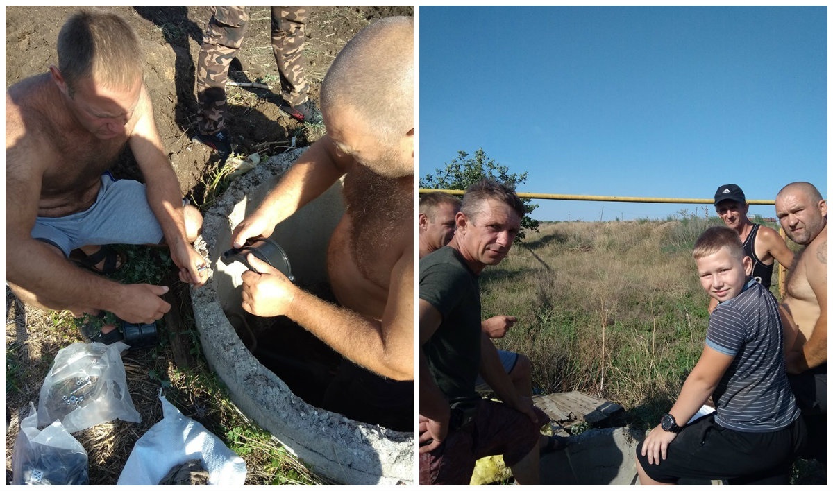 Сельчани відновлюють гідранти 