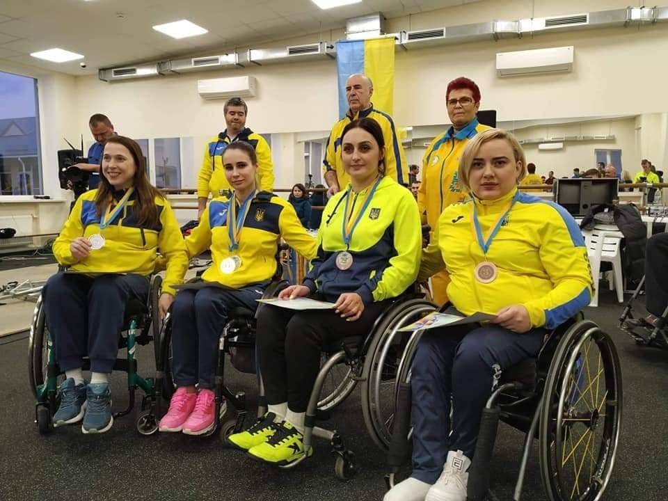 Нагородження за жіночу шаблю, категорія В 