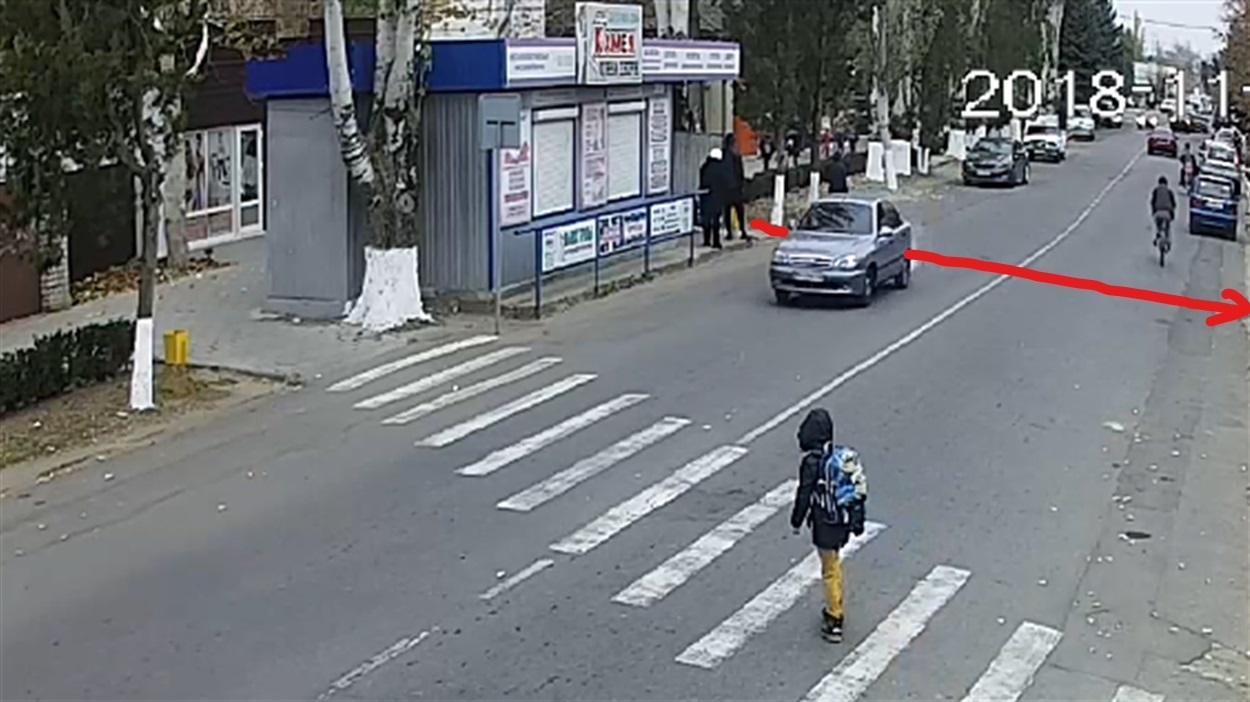 Червоним ми позначили орієнтовне місце нового переходу