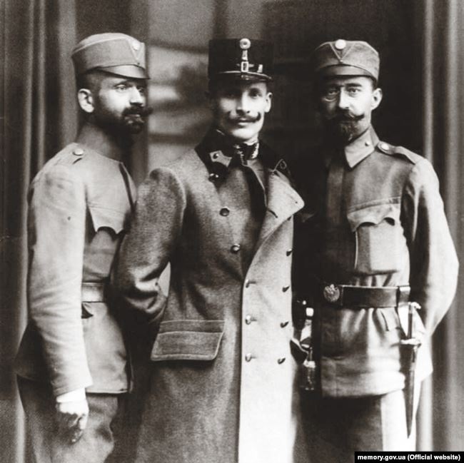 У формі Українських січових стрільців, 1918 рік