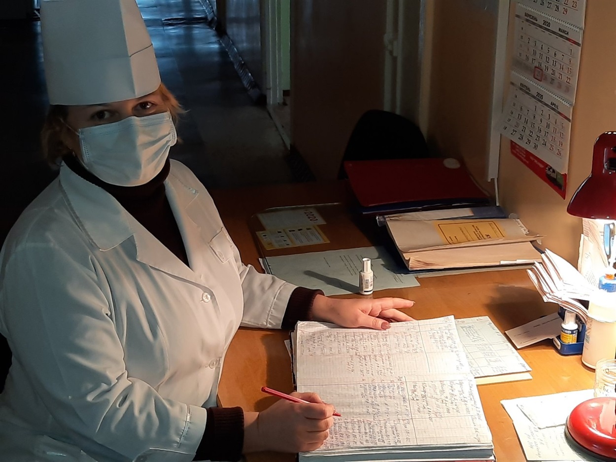 Майя Чабан - старша медична сестра терапевтичного відділення