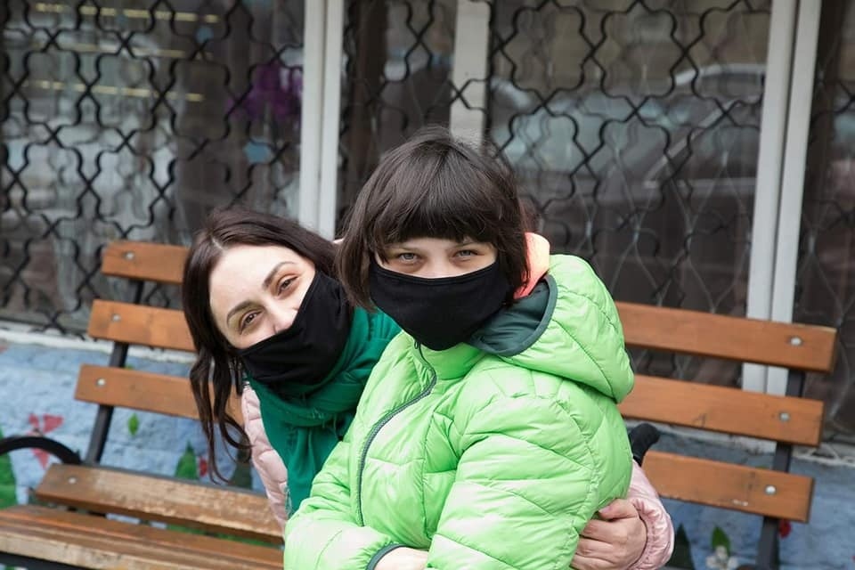 Інна Верро з донечкою Варею