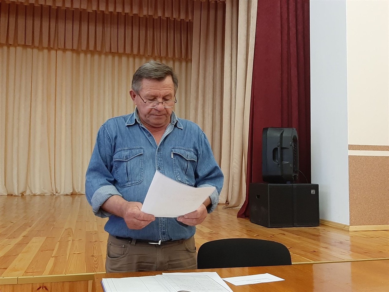 Директор музею чистої води Віктор Корепанов