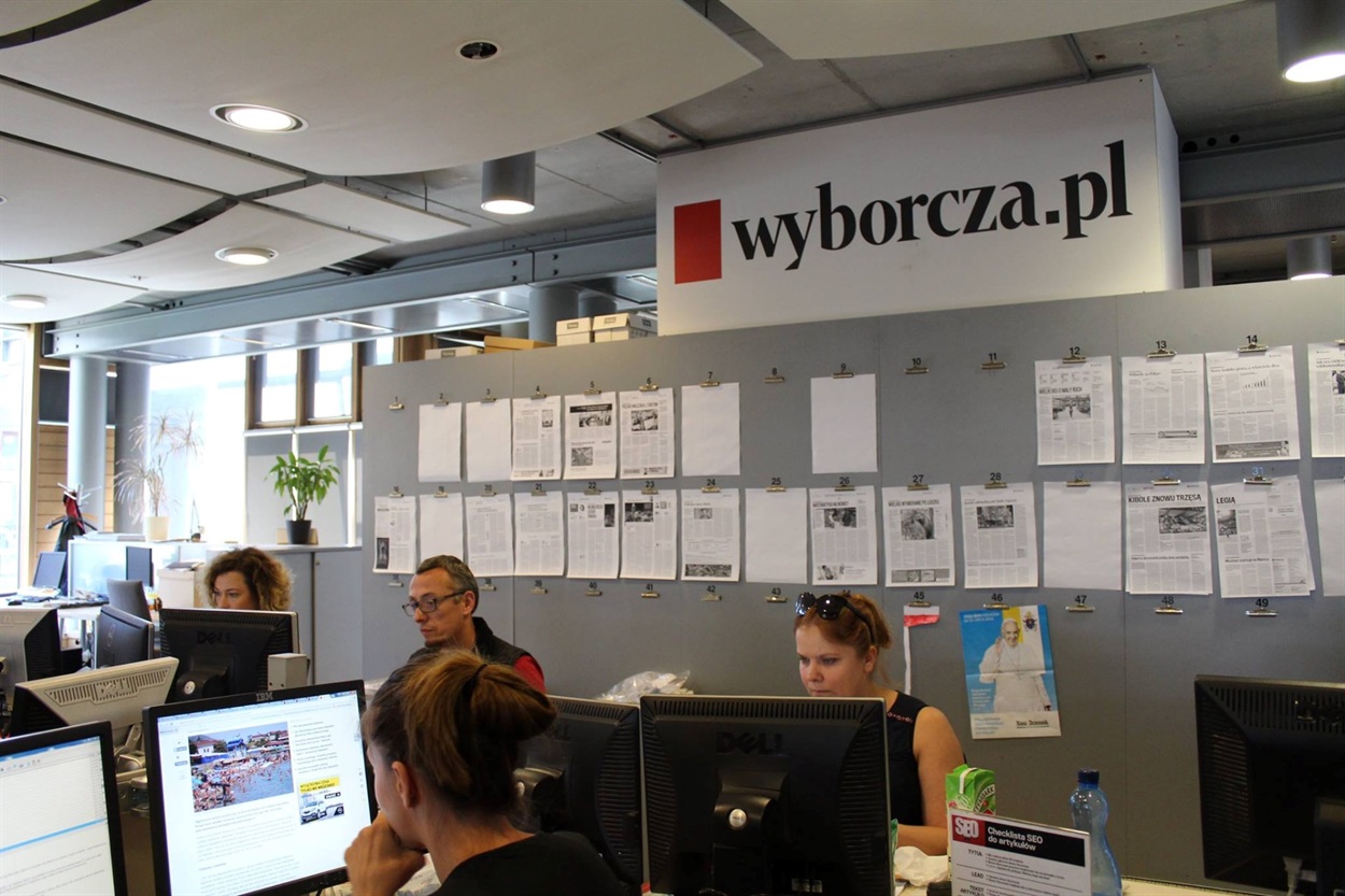 Варшава, 2016, практикум від журналістів газети Виборчої 