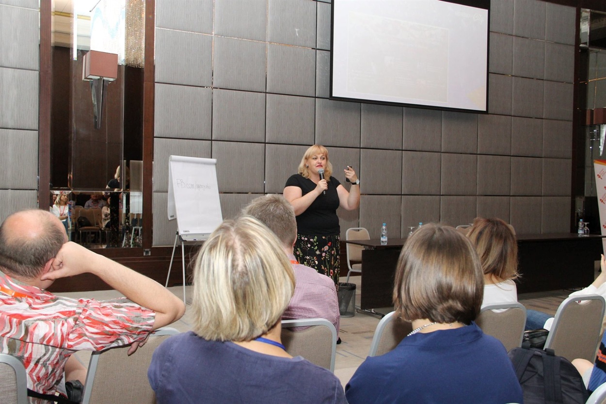 Виступ на Донбас Медіа Форумі про досвід роботи мережі сайтів The City та, власне, Біляївка.City 
