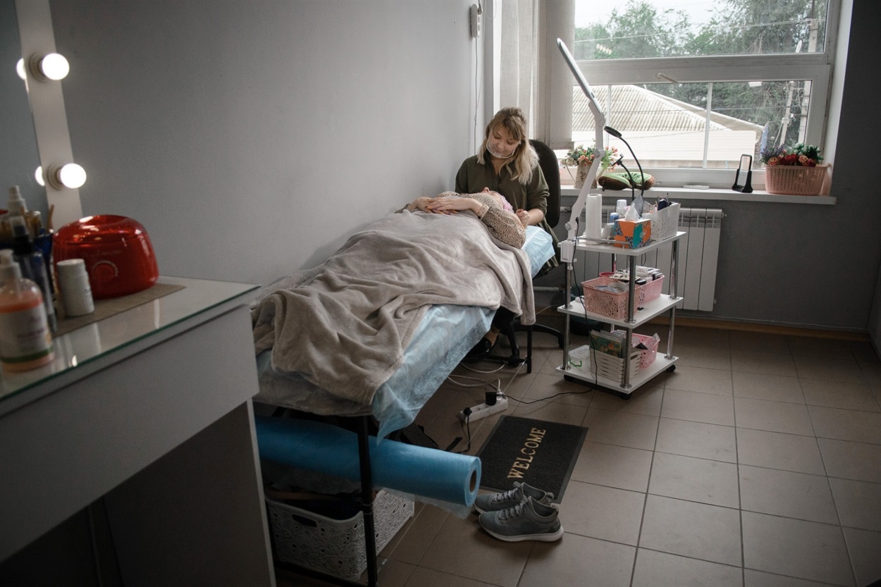До Катерини приходять не тільки за красою погляду, а просто відпочити та поговорити 
