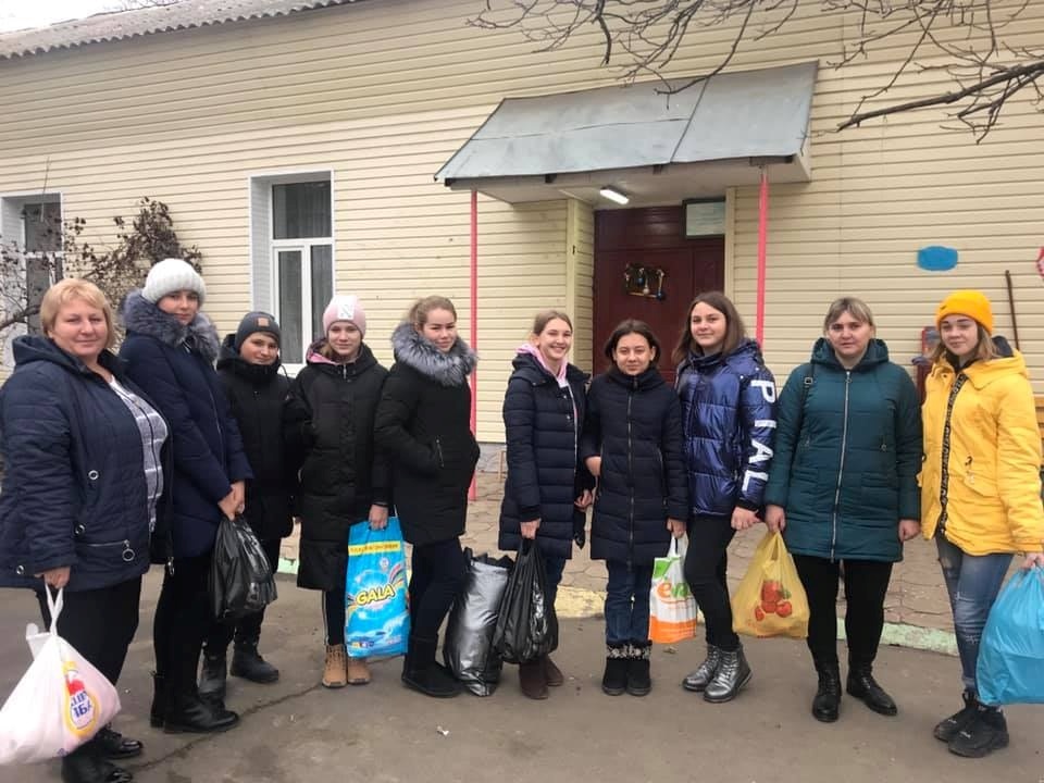 Майорівські діти в гостях "Надії"