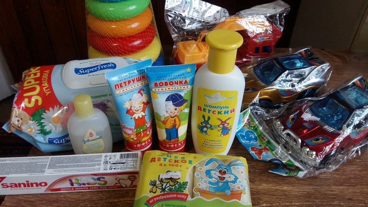 Так часто виглядають закупки для родин, для центру "Надія"