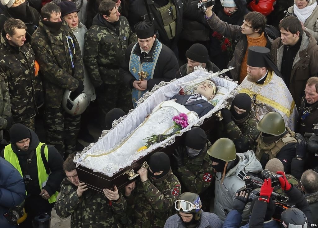 Похорони Михайла Жизневського 