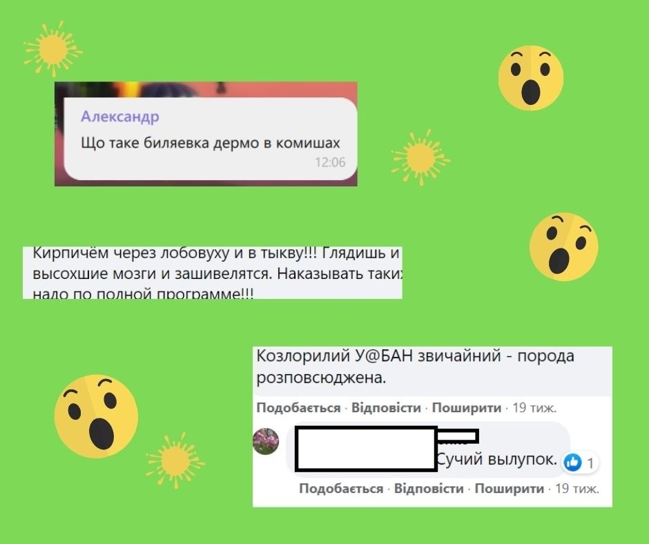 За кожним коментарем - живі люди, які мешкають у громаді 