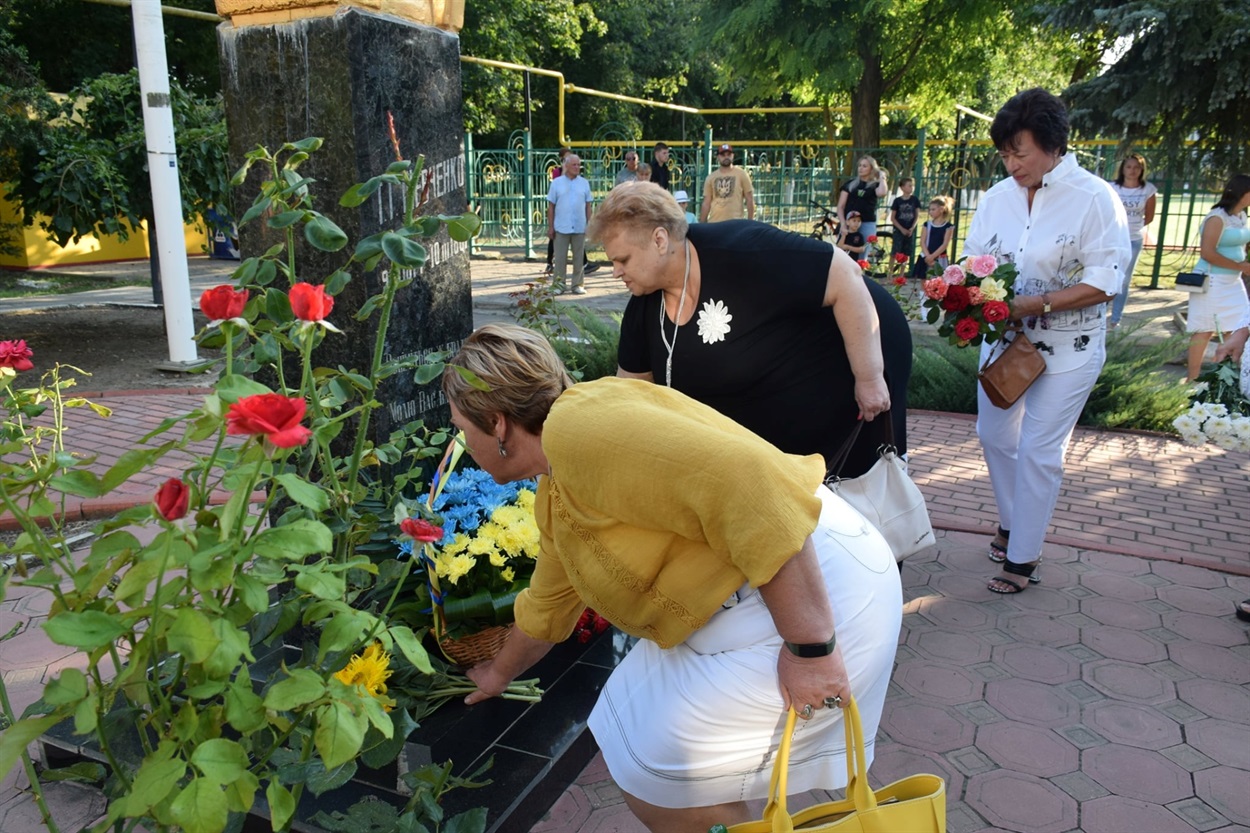 Під час покладання 23 серпня
