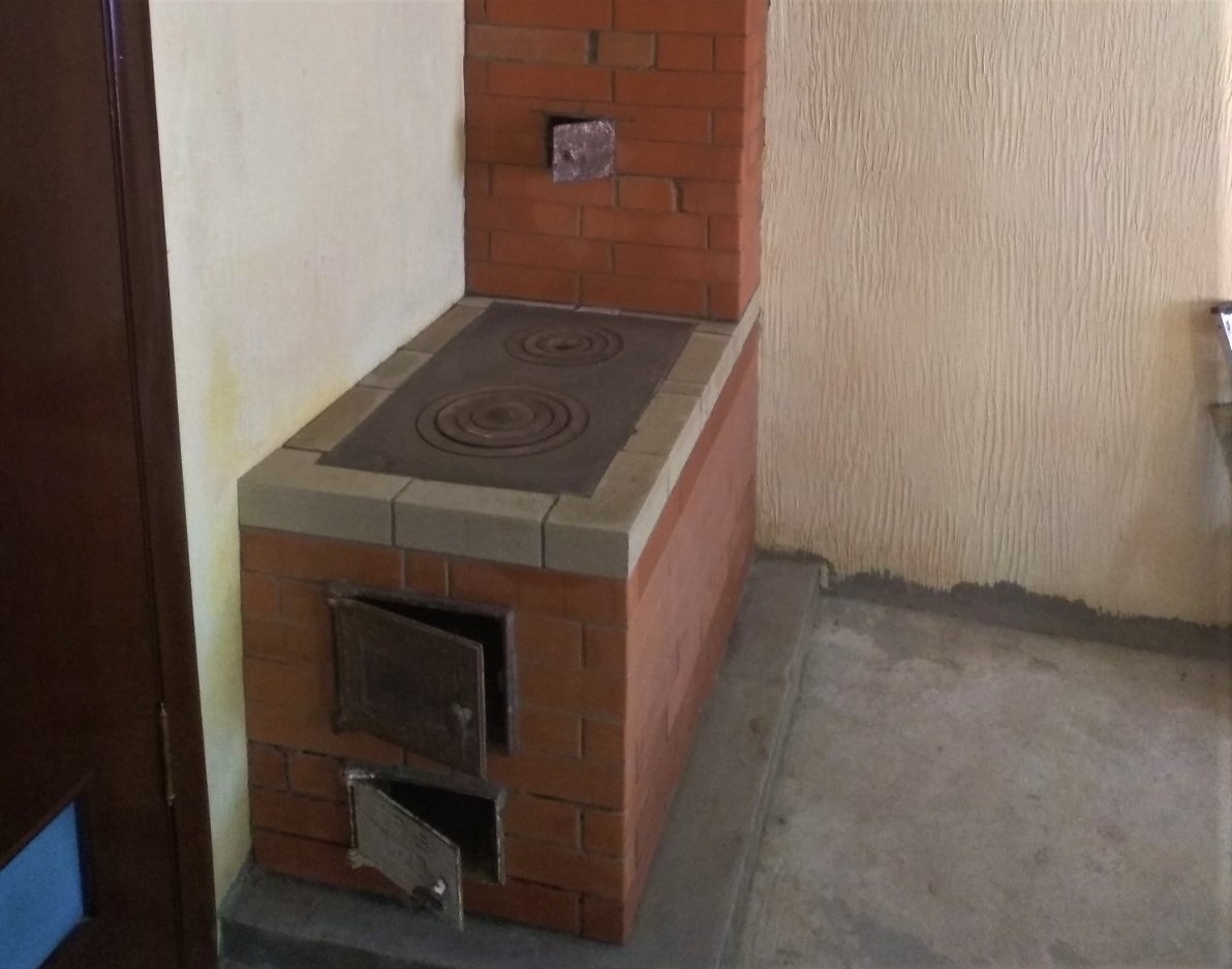 Невеличка піч, яку Юрій виконував  на замовлення