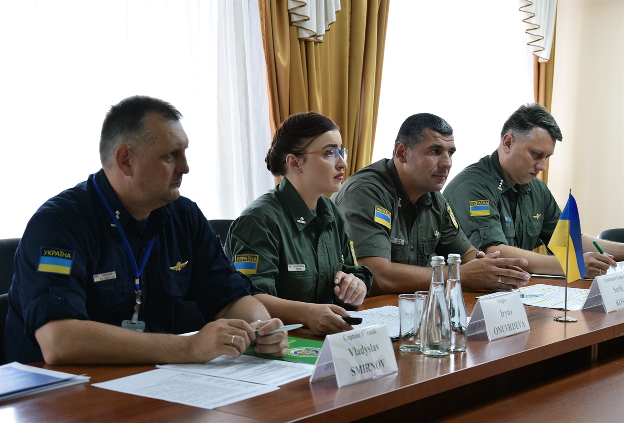 Липень 2018 р., м. Одеса, робоча зустріч керівництва Південного РУ з Командувачем Національної гвардії Каліфорнії