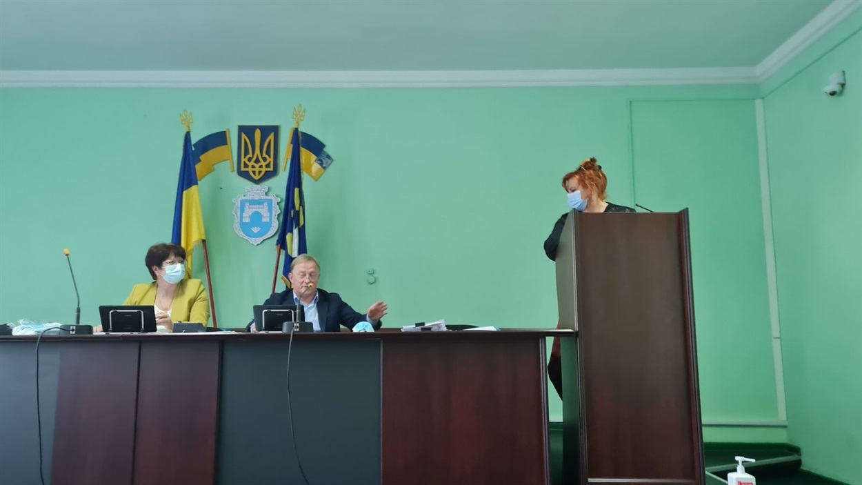 Під час доповіді Тетяни Георгієвої