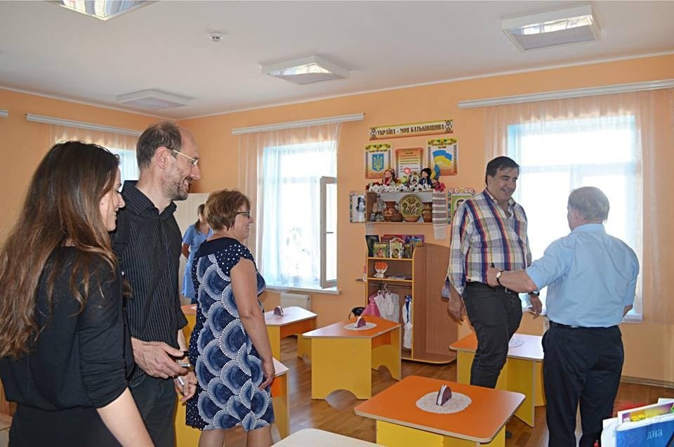 Візит Міхеіла Саакашвілі до Біляївки