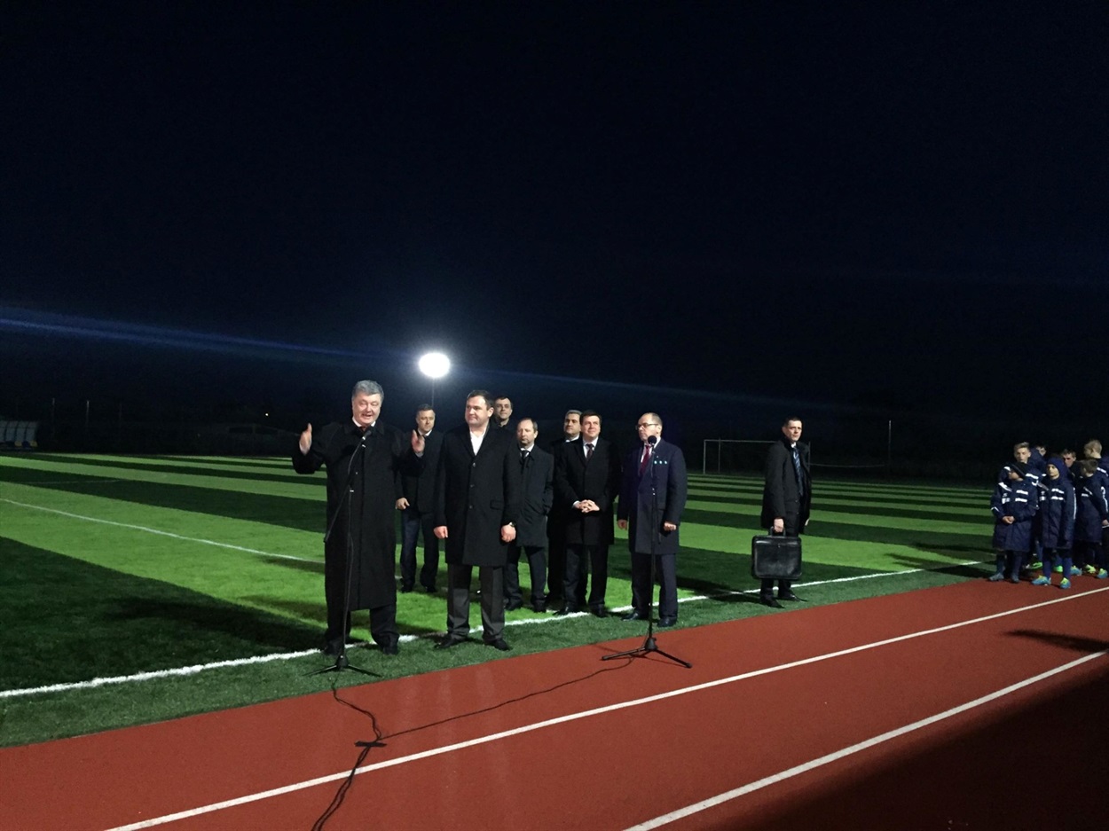 Петро Порошенко у Маяках