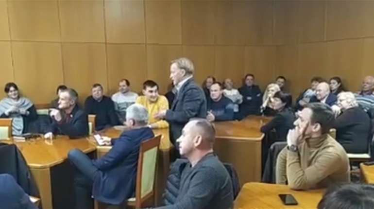 Під час робочої зустрічі в Одеській ОДА. Міський голова відстояв право громади не долучати до себе всі збиткові села колишнього Біляївського району, оскільки це б повністю заблокувало розвиток Біляївки