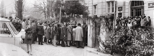 Черга на щеплення від віспи, 1972 рік, Югославія