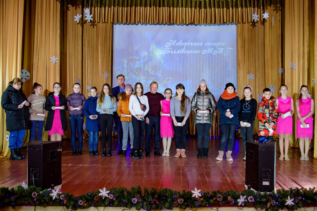 Відмінники та відмінниці села Мирне