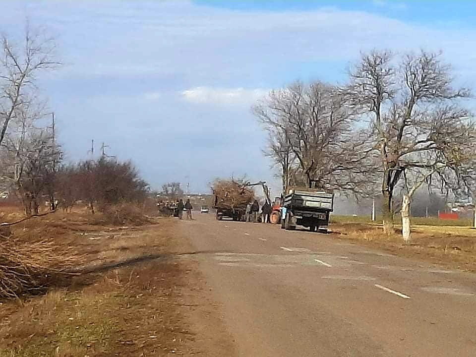 Під час розчищення узбіч у Граденицях