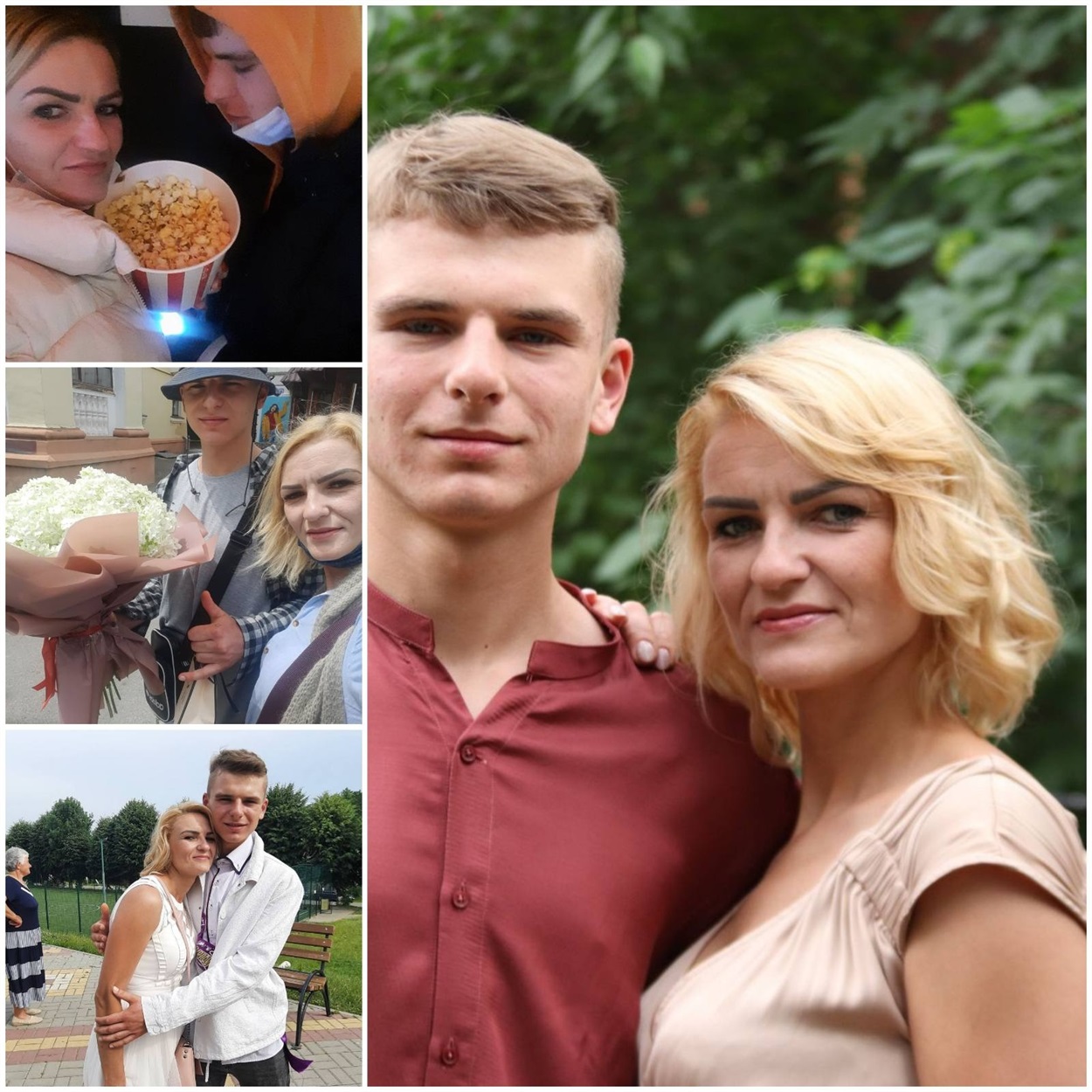Рксана разом з сином, який залишається в Україні