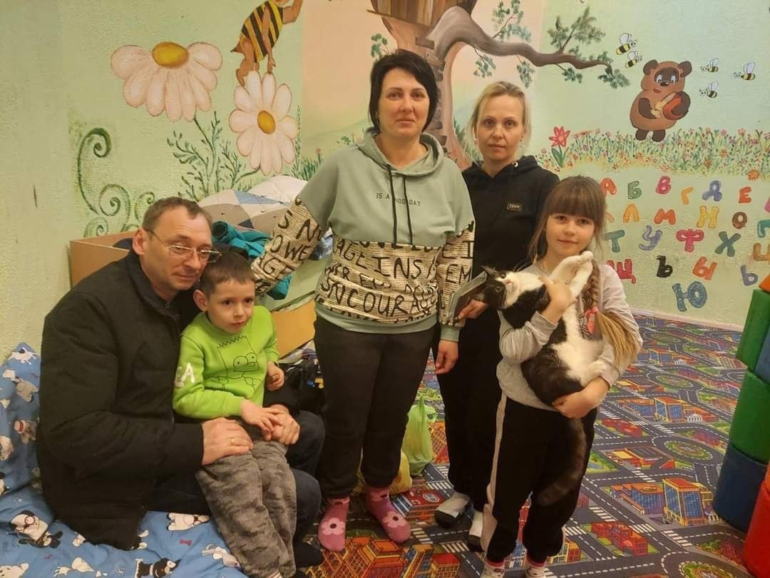 Одна з сотень родин, які знайшли прихисток у "Шлях до дому"