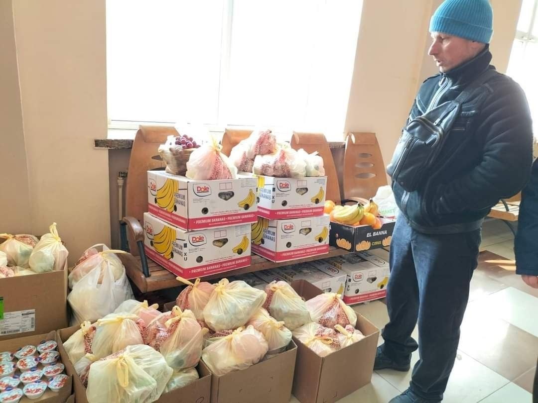 Торбинки допомоги від "Шлях до дому" родинам переселенців та малозабезпеченим