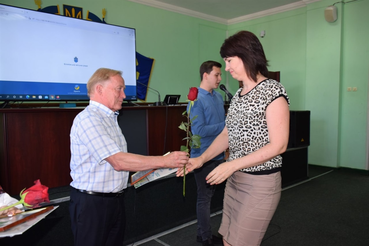 Під час нагородження мешканців громади до Дня Конституції